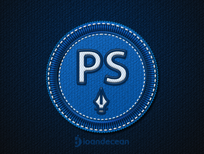 Badge PSD Free Mock Up Design Interface
