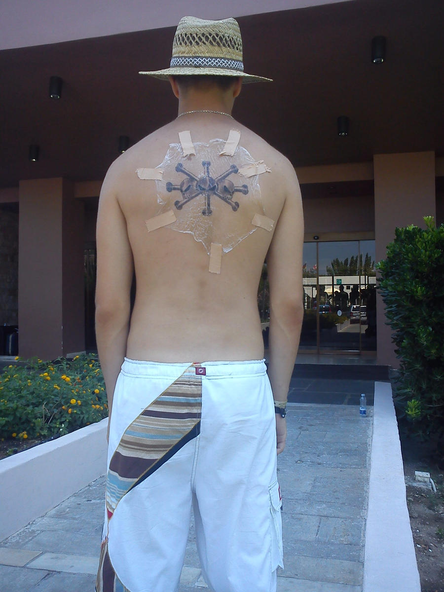 my first back tattoo by