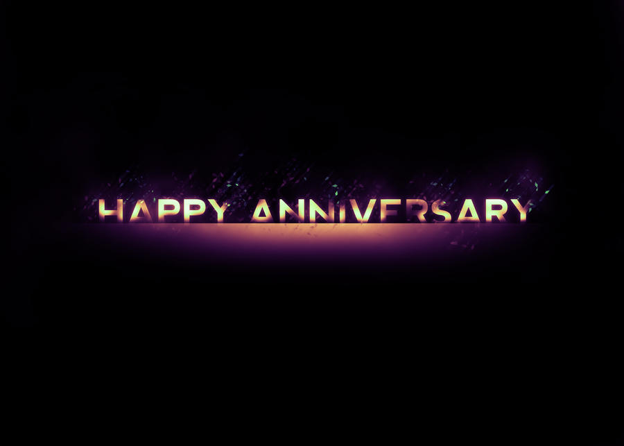 Happy Anniversary Text  GL Stock Images