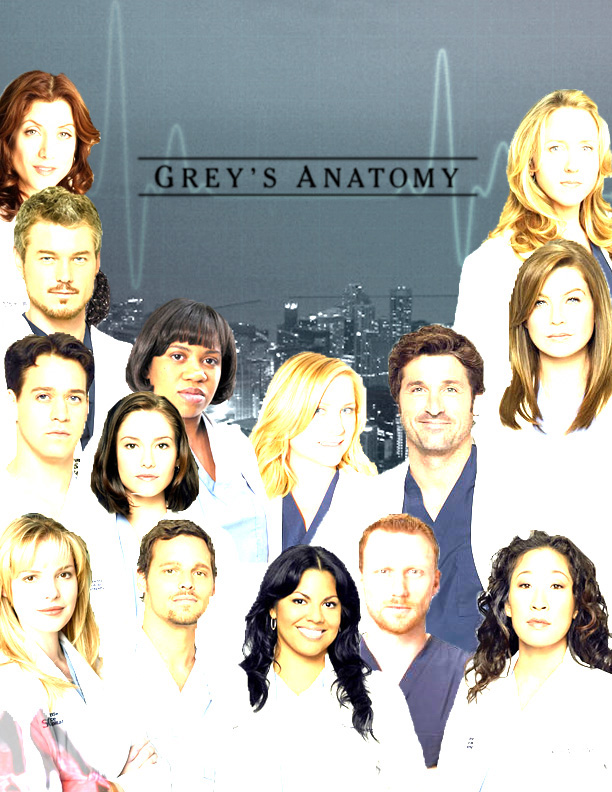 Grey's Anatomy Cast by princesskay108 on deviantART