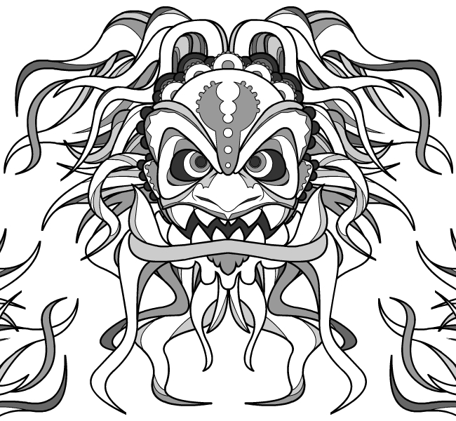 oriental mask Tattoo vector by cgianelloni on deviantART