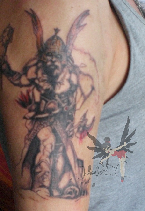 Wikinger Tattoo in progress by Inkerbelltattoo on deviantART