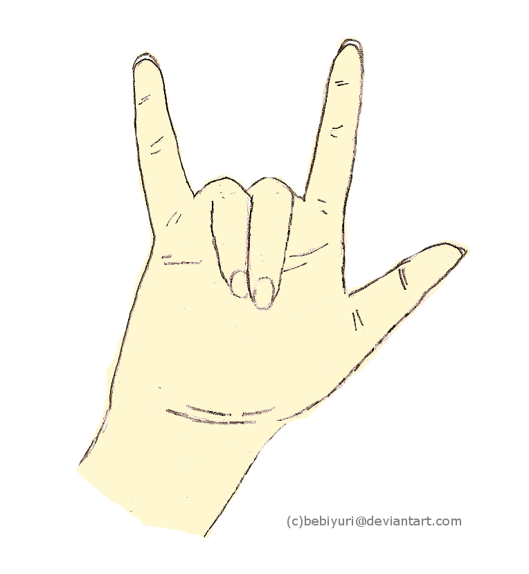 sign language i love you clipart - photo #29