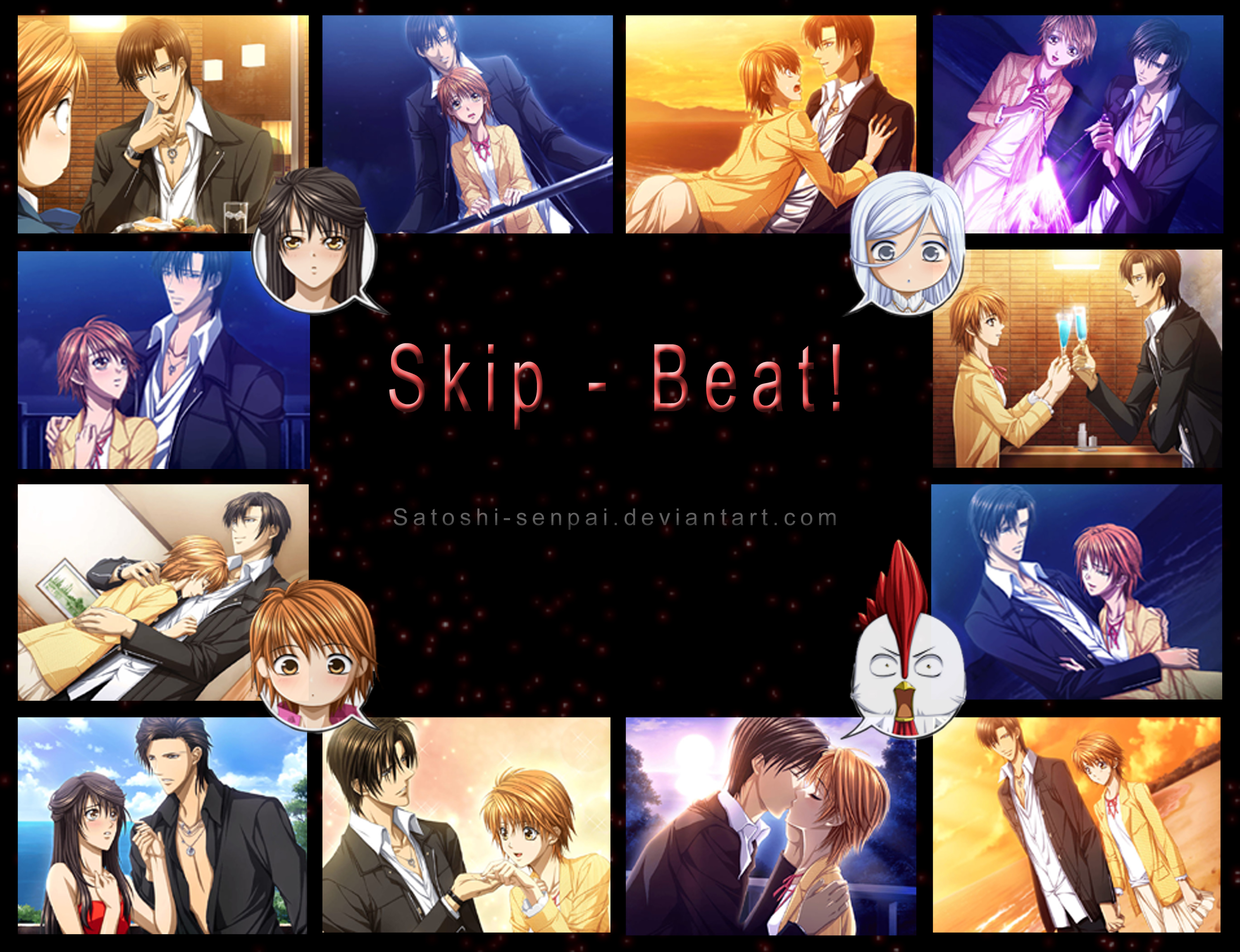 Skip beat, kyoko and sho