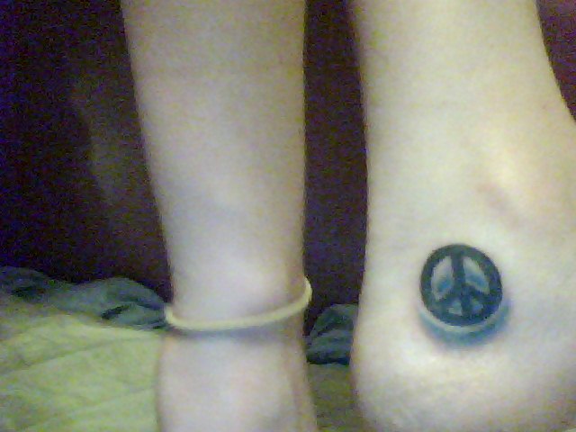 Peace And Love Tattoo Peace Sign. Temporary tattoos that look like the real