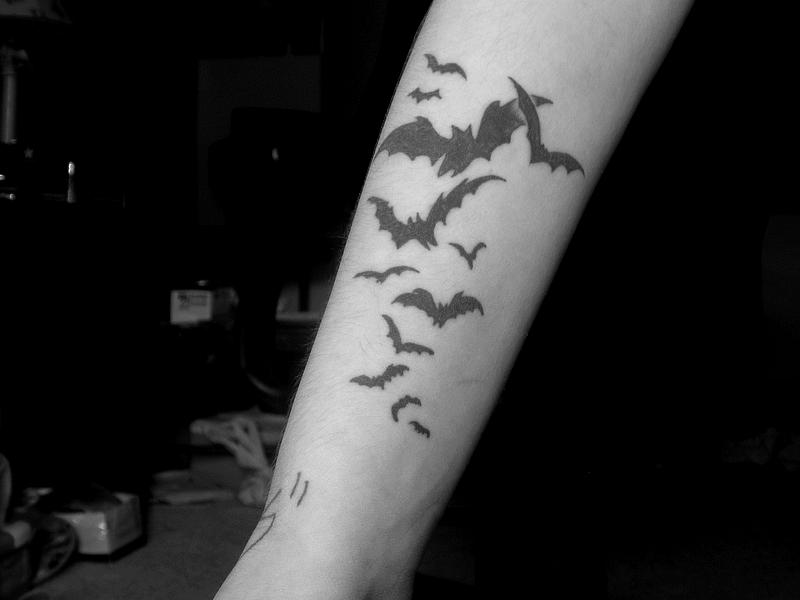 bat tattoos
