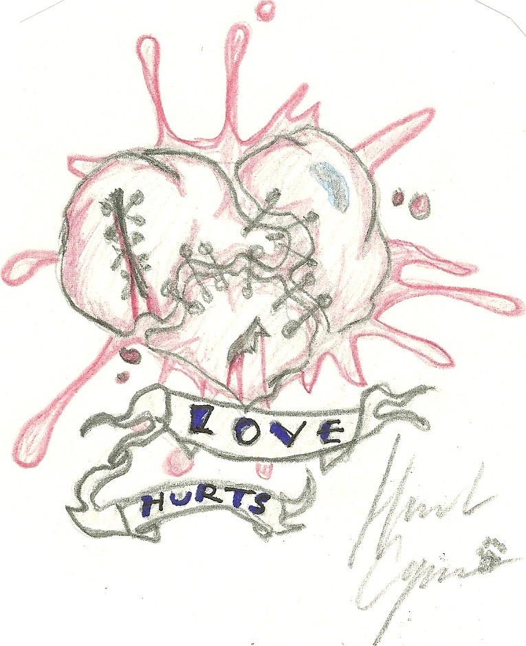 Love Hurts Tattoo by ~oblivion-darkwolf on deviantART