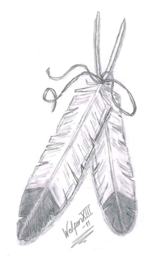 tattoo feather. pictures eagle feather tattoo
