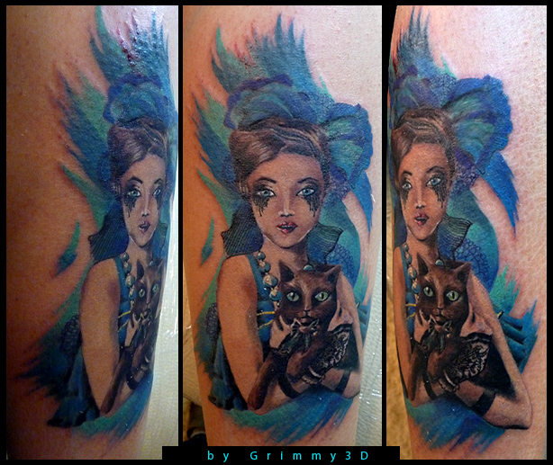 day of the dead girl tattoo. Day of the Dead Girl