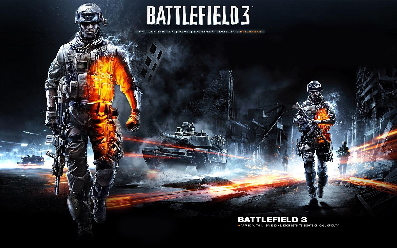 PC GAMING BLOG: Battle Field 3 Wallpapers