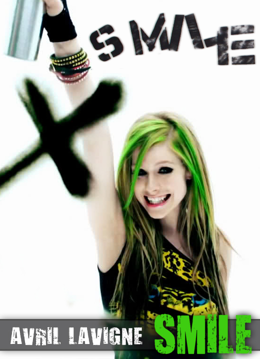 Avril Lavigne smile by hellrockheaven on deviantART