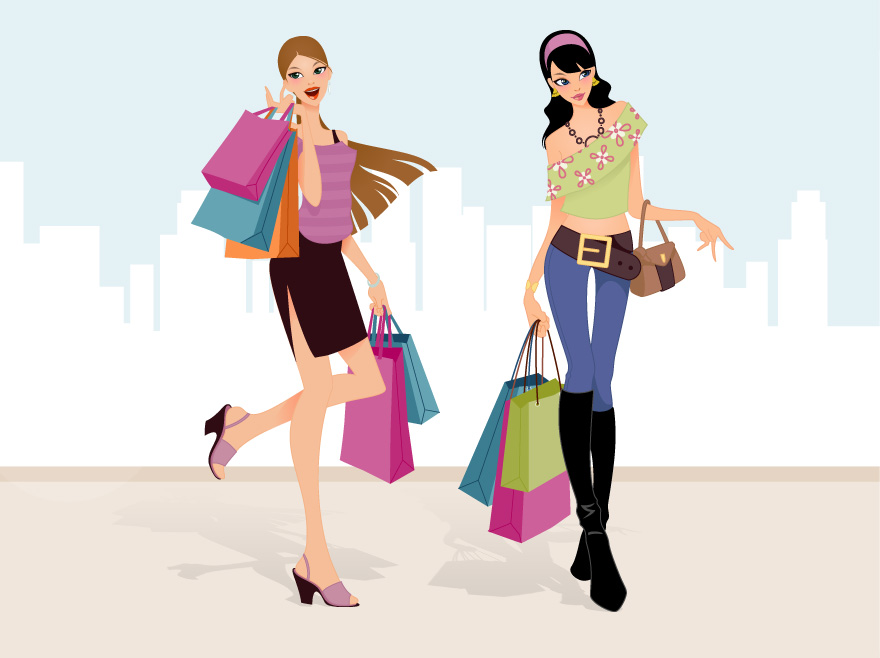 free clipart clothes shopping - photo #22