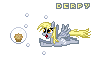 Derpy the Muffin Chaser by Xugggys