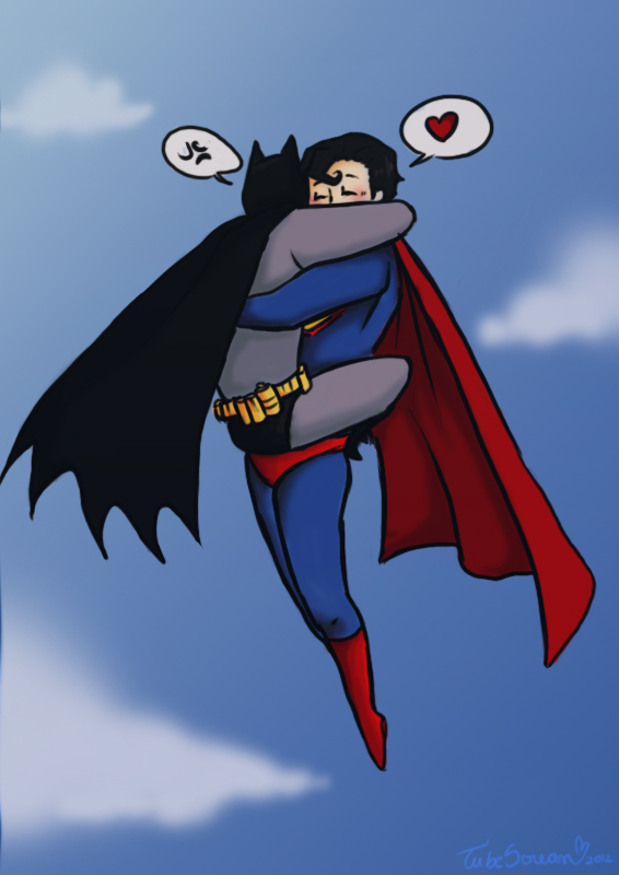 Superman x Batman by Tubescream