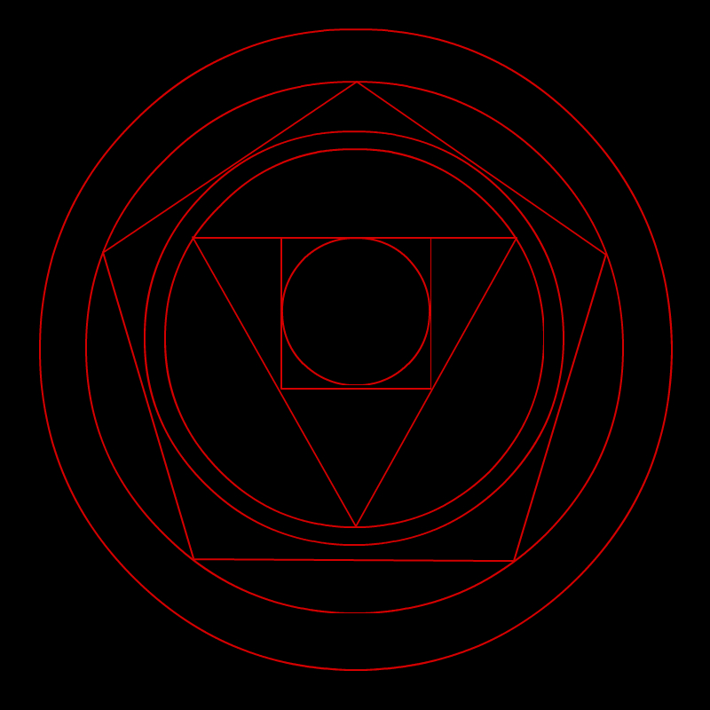 Red philosophers stone transmutation circle   lineage 2 