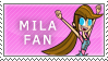 Commission - Mila Fan Stamp. by TheGodOfBlue