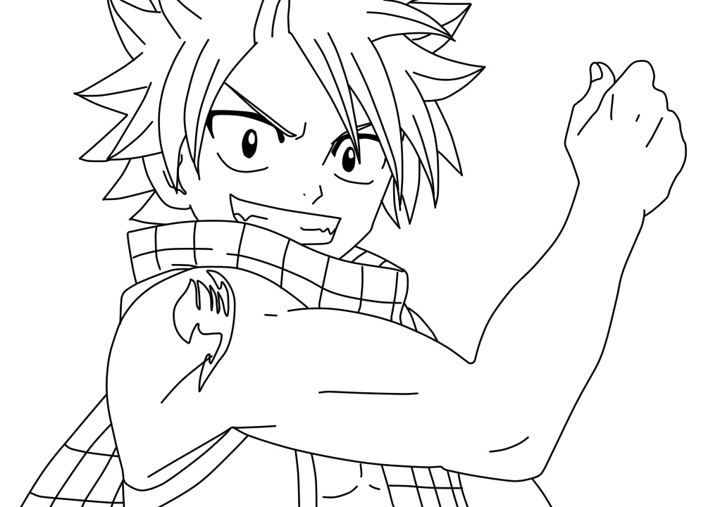 fairy tail coloring pages - photo #30