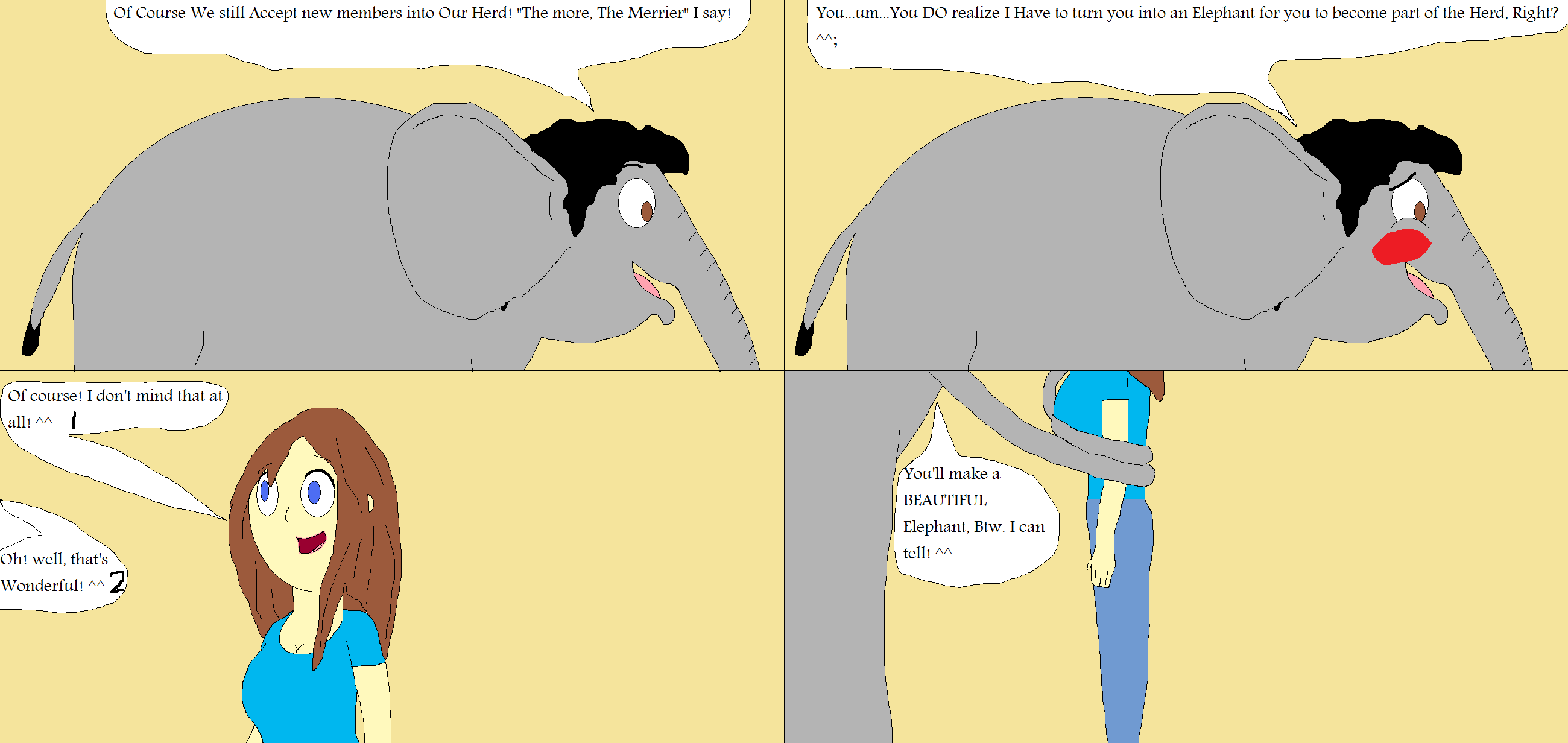 Elephant TF Comic Pg. 1 by Skyhammer on DeviantArt