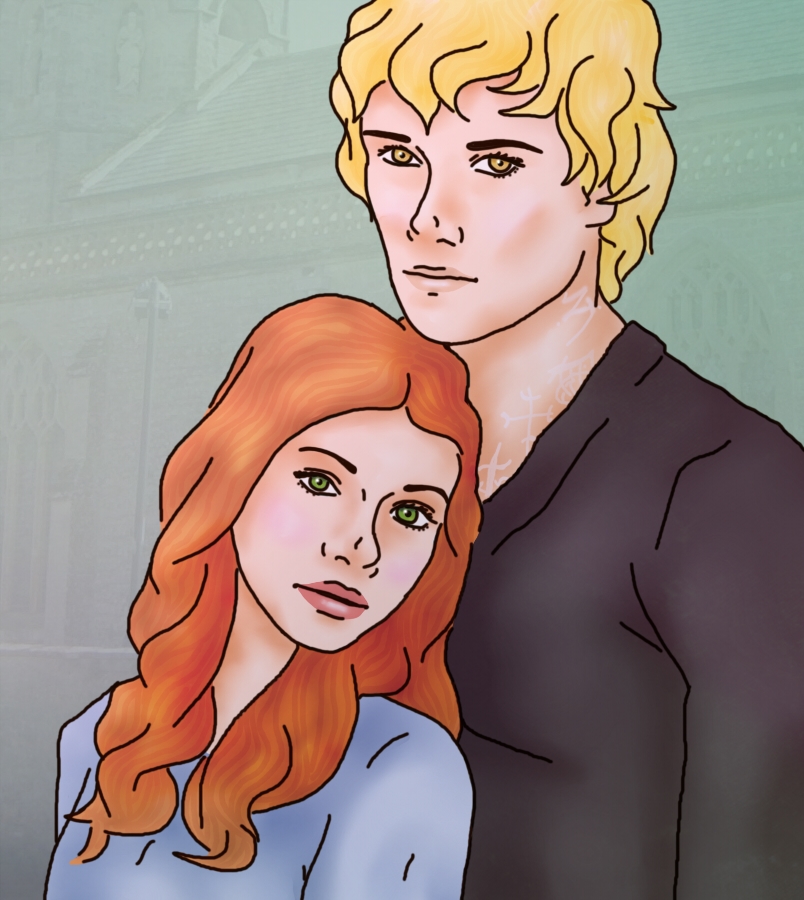 Clary and Jace 2 by Rikakio on DeviantArt