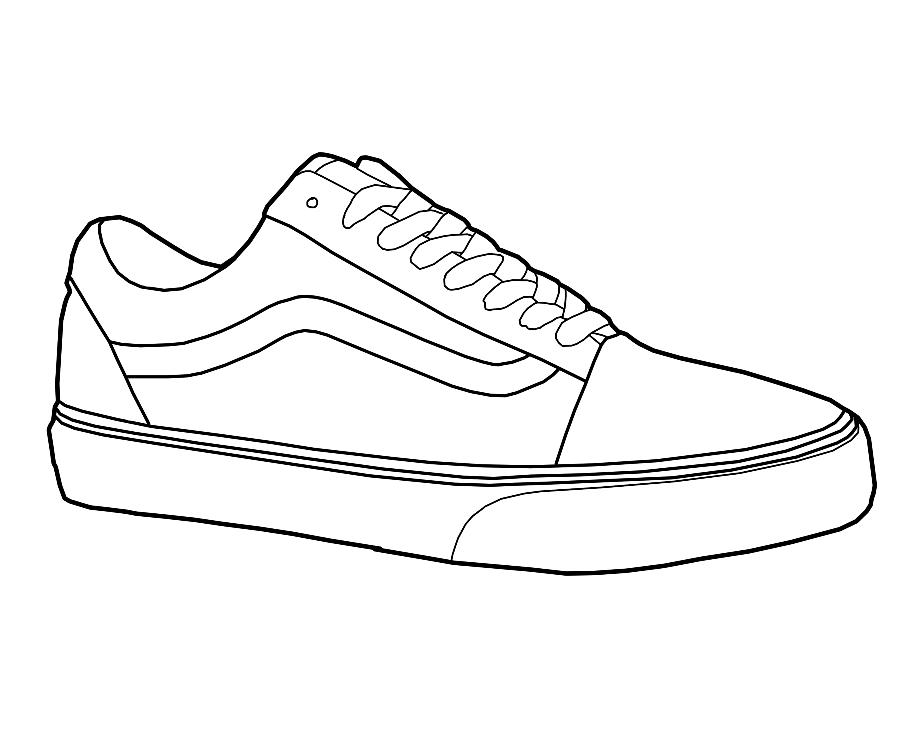 Vans Shoes Drawing Images & Pictures Becuo