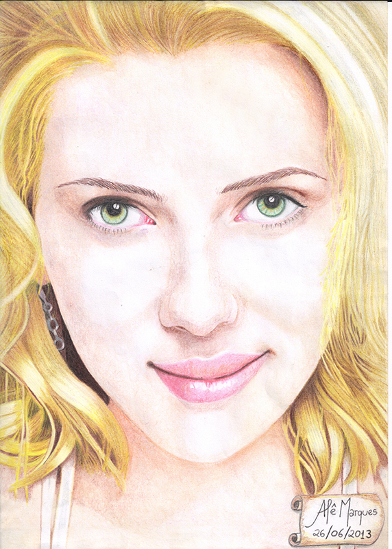 Scarlett Johansson by Ale