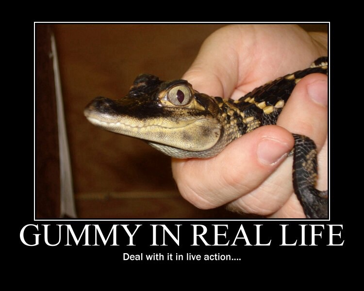 Gummy in Real Life Motivational Poster by CartoonAnimes4Ever