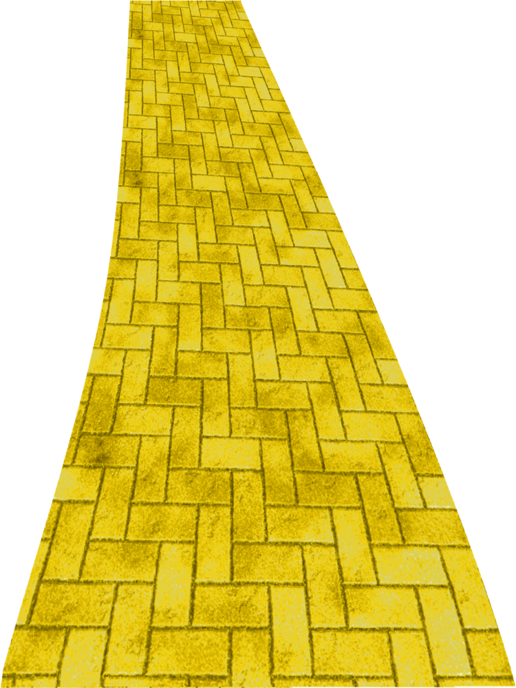 clipart of yellow brick road - photo #1
