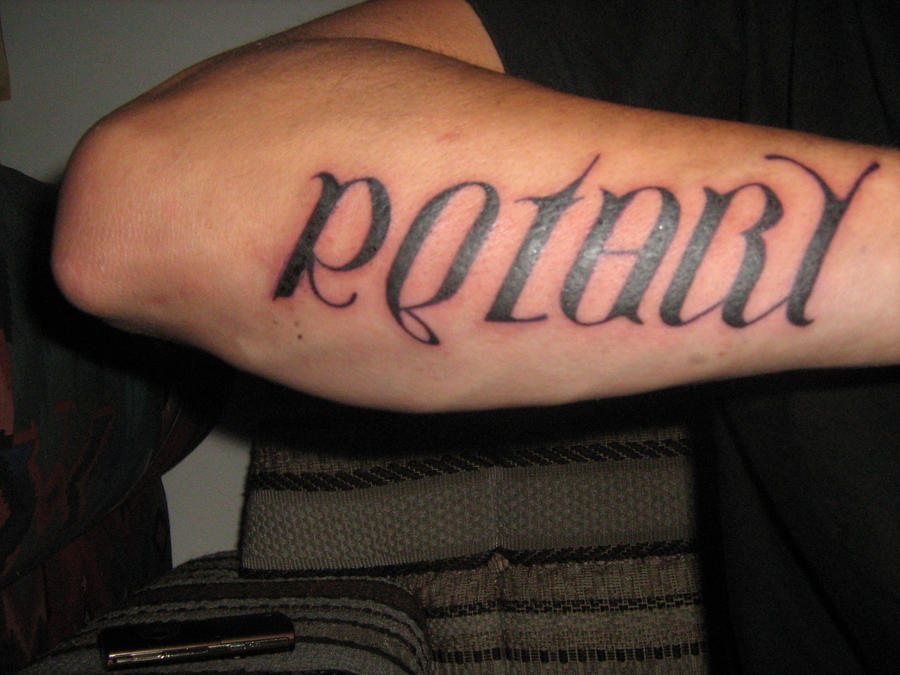 ambigram tattoos. tattoos: ambigram tattoos