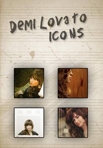Submitted July 6 2010 Image Size 378 Demi Lovato icons by ANGOOY 