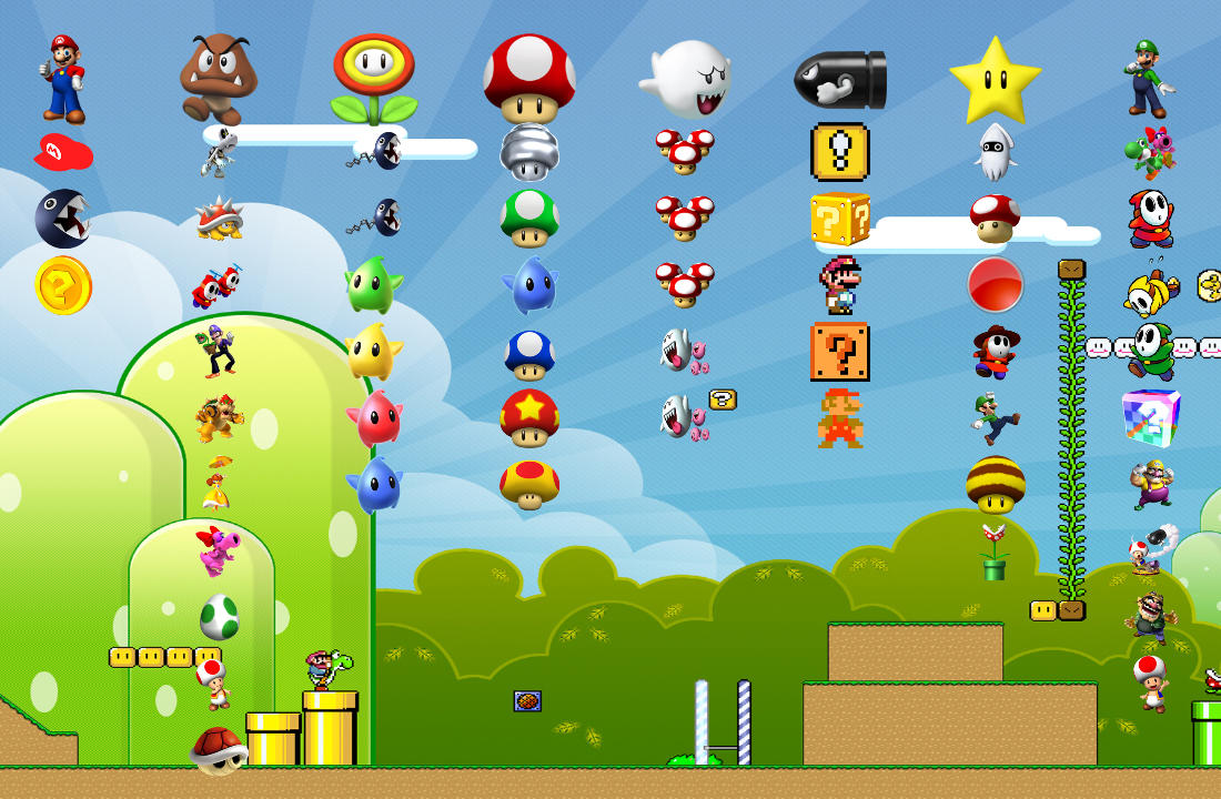 Super Mario Brothers New PC Game Free Download 11 MB Ripped
