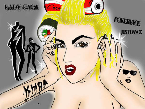Lady Gaga Telephone hair by modoimoda on deviantART