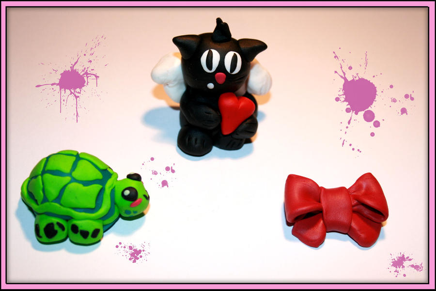 My first Fimo creations D by Melody68 on deviantART