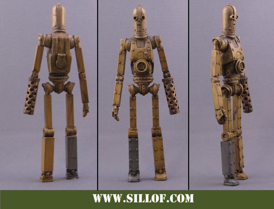Star Wars 1942: C-3PO by ~sillof on deviantART