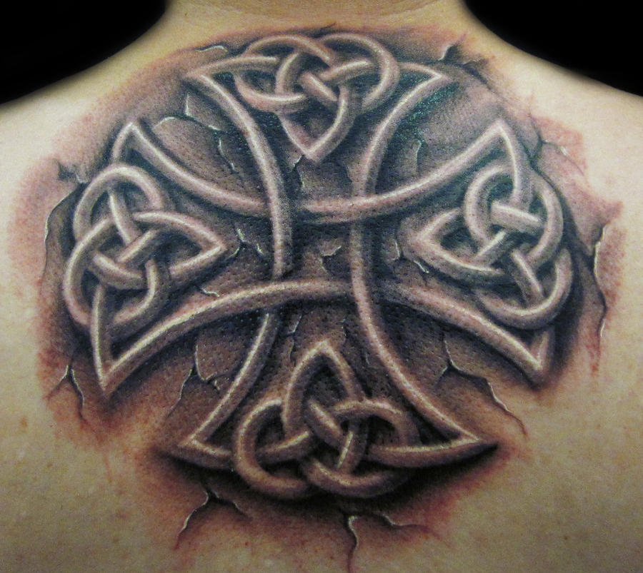 stone celtic cross