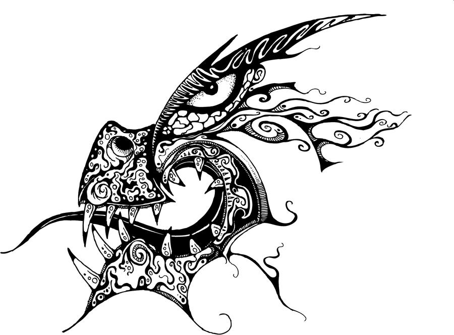 dragon tattoo idea 04 by mkthommo on deviantART