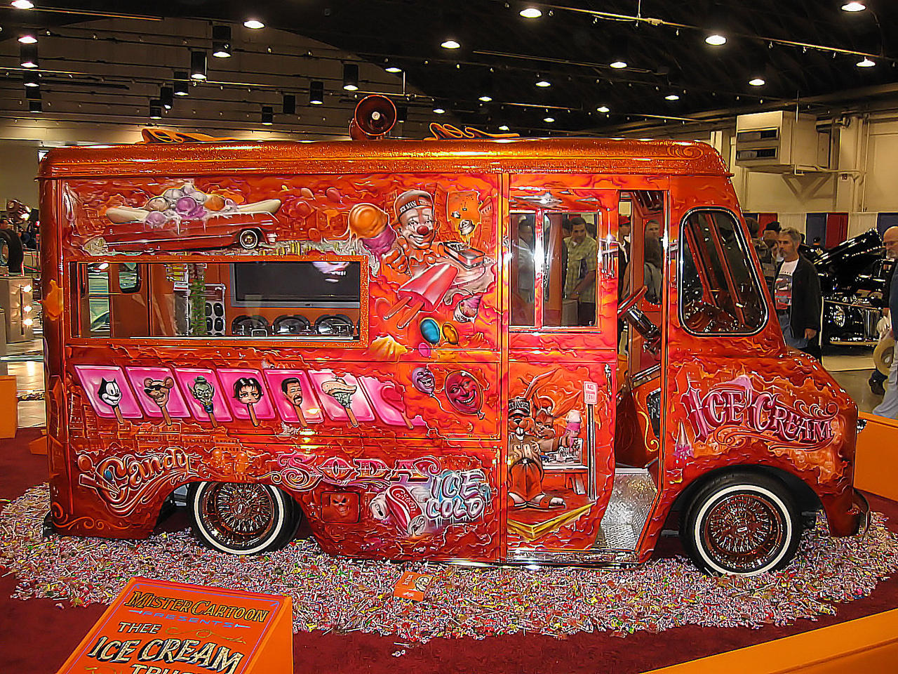 Mr Cartoon Ice Cream Truck by