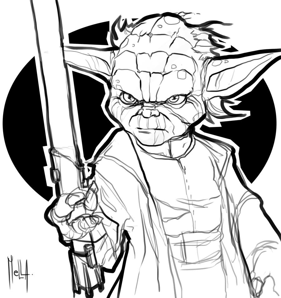 yoda face coloring pages - photo #49