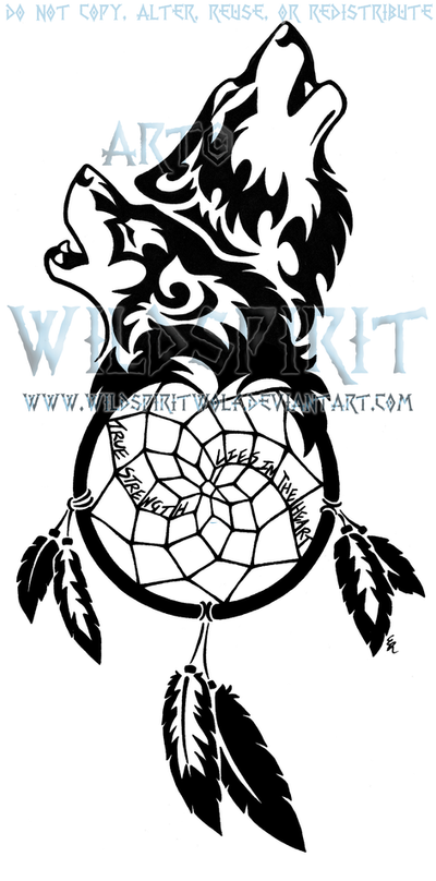 Wolven Dreamcatcher Tattoo by WildSpiritWolf on deviantART