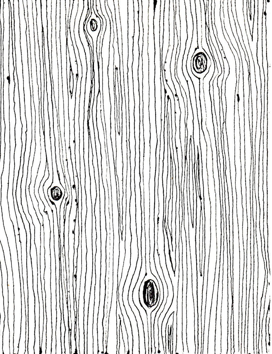 Wood Grain Texture Drawing