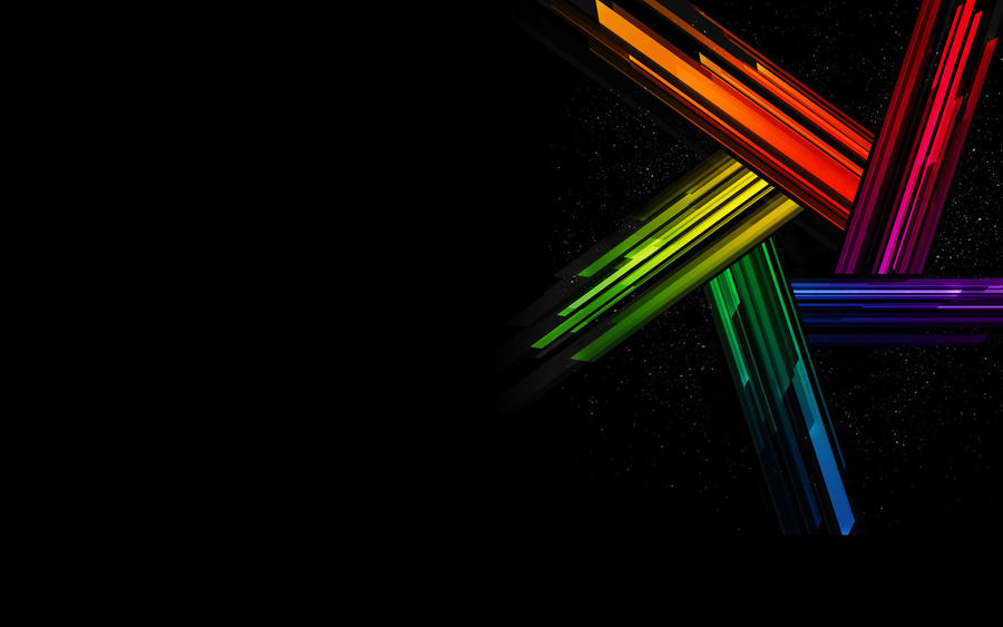 Colorful HD Wallpapers > Black Colorful Wallpaper 1920 x 1200