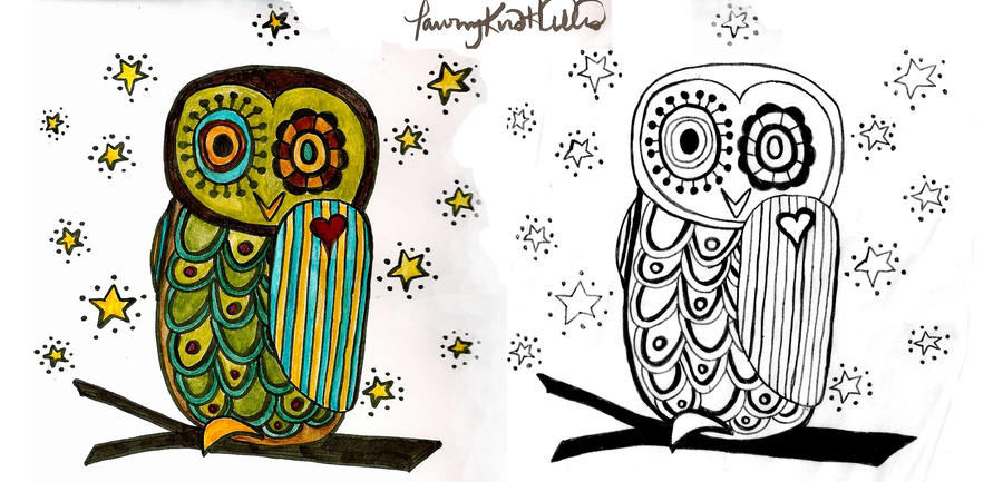 Owl tattoo design by browneyedwingly on deviantART