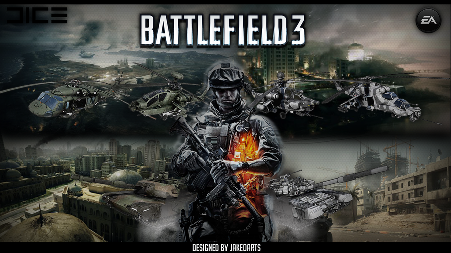 HD Battlefield 3 1366 x 768 Wallpaper Battlefield 3 Wallpaper