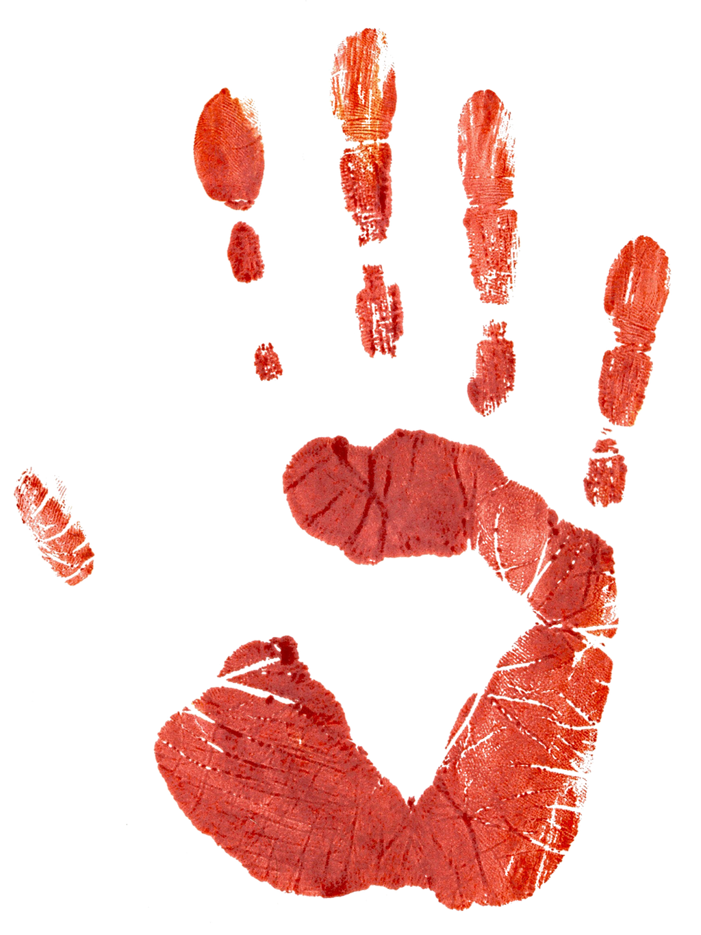 bloody handprint clipart - photo #32