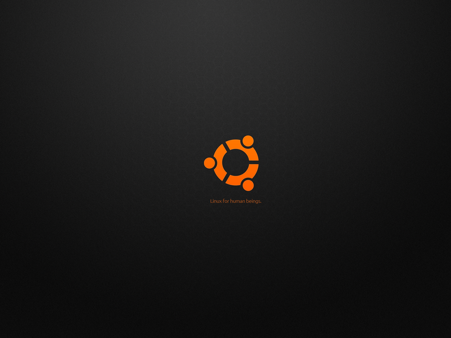 Ubuntu HD Wallpaper - Ubuntu black Wallpaper 1600x