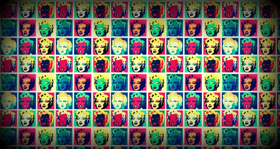Marilyn Monroe Pop art Tribute by zombis-cannibal
