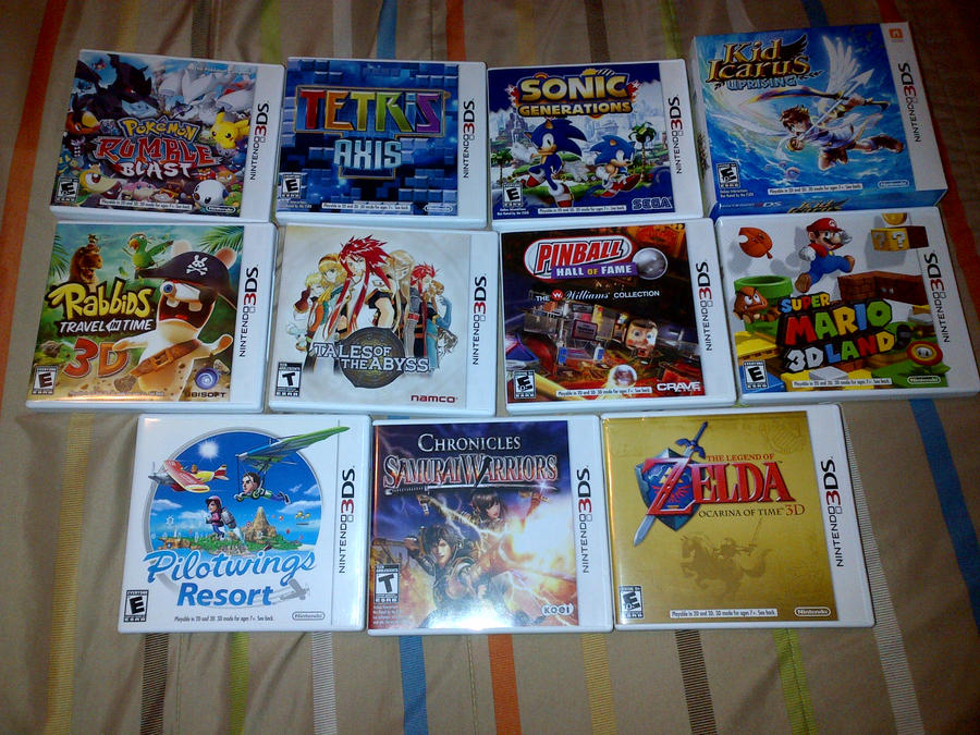 Nintendo 3DS Games Collection