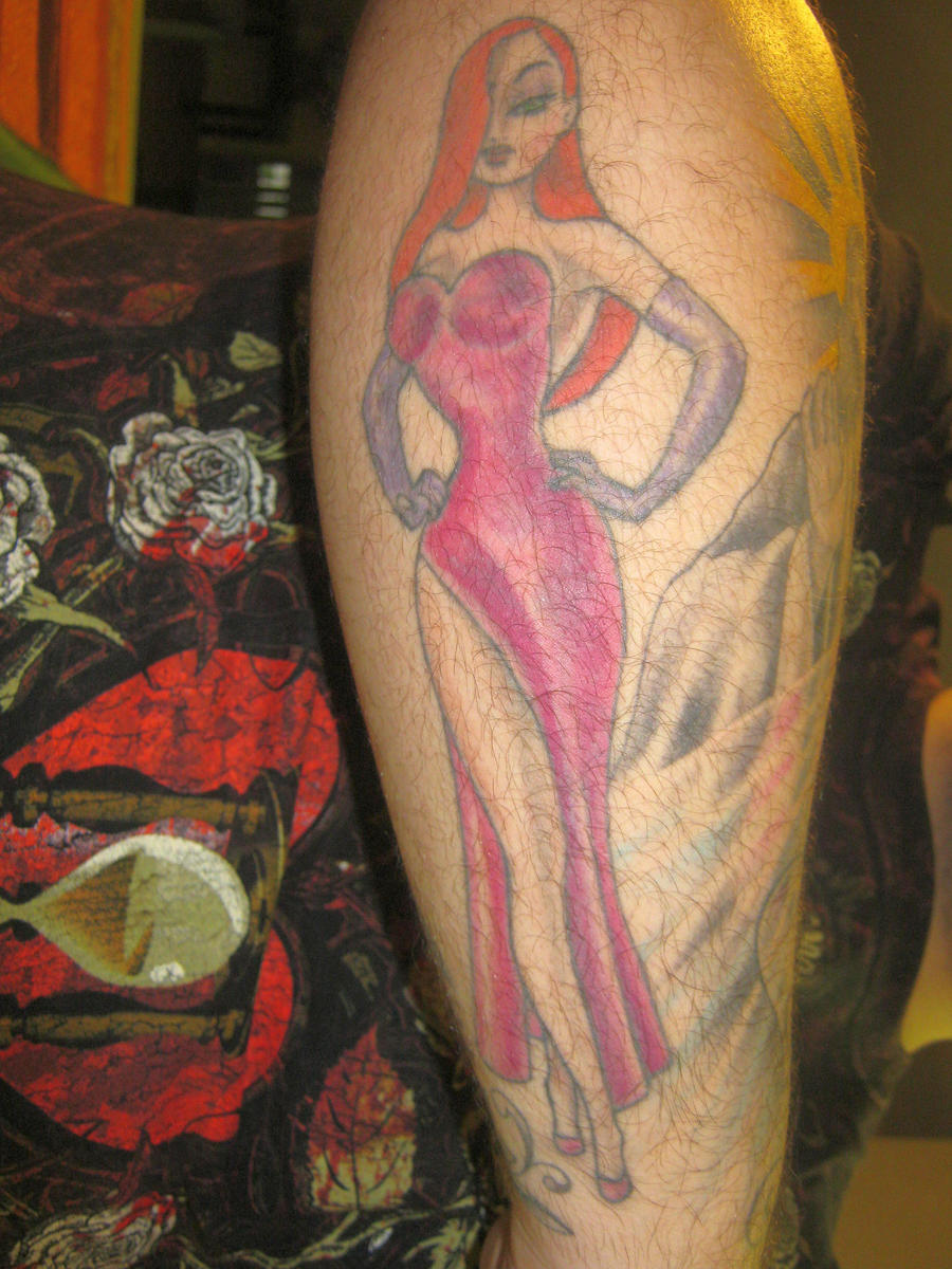 Jessica Rabbit Tattoo by SlimyboyDave on DeviantArt