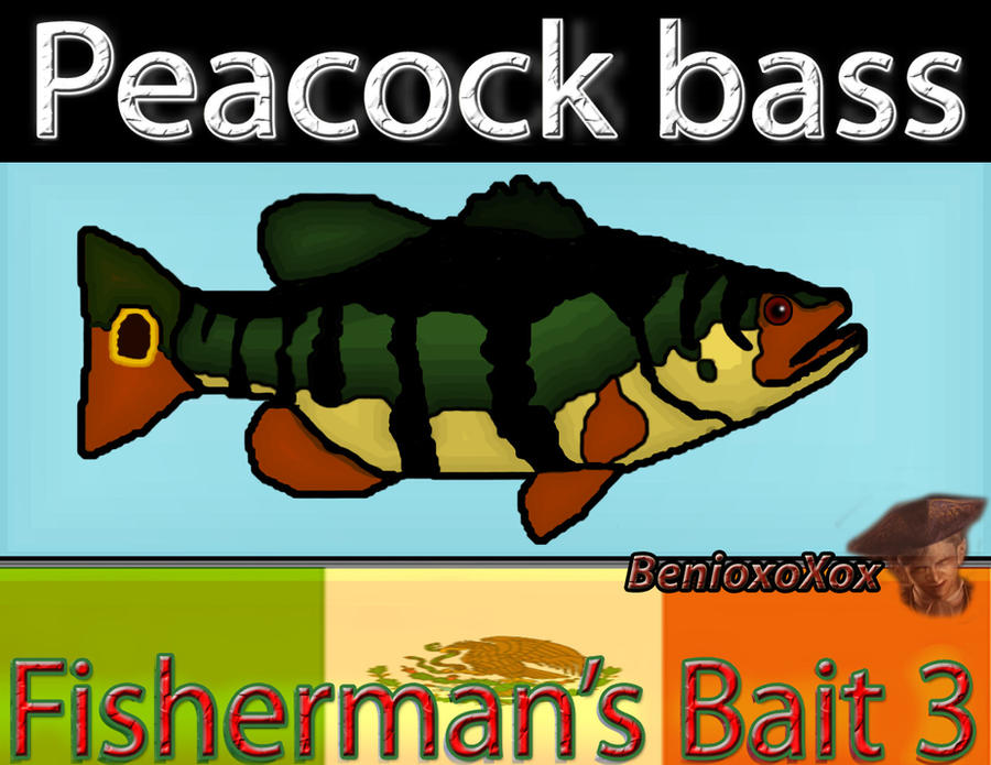 Peacock Bass from Big Ol' Bass fisherman's Bait 3 by BenioxoXox
