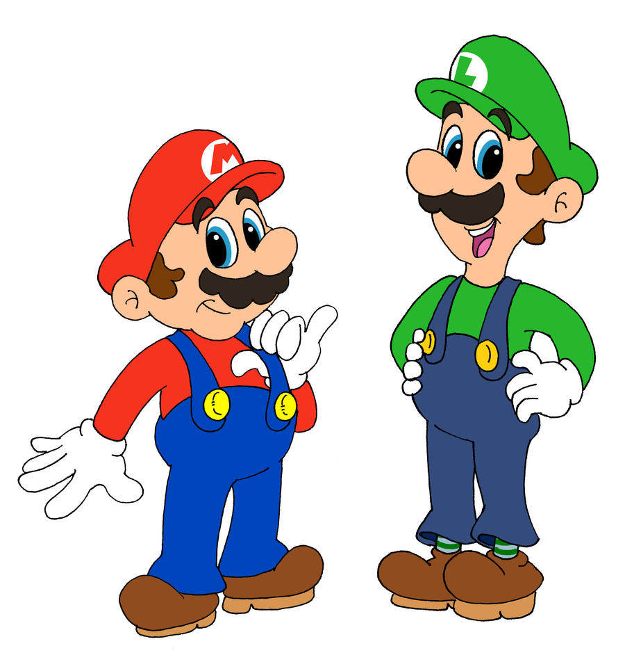 Mario and Luigi by BenjaminTDickens on DeviantArt