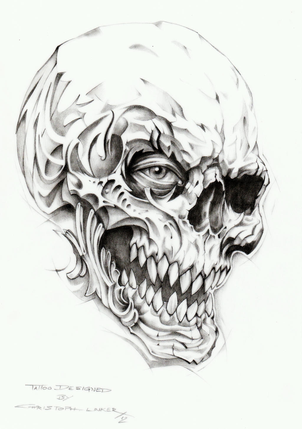 Skull Tattoo Drawings